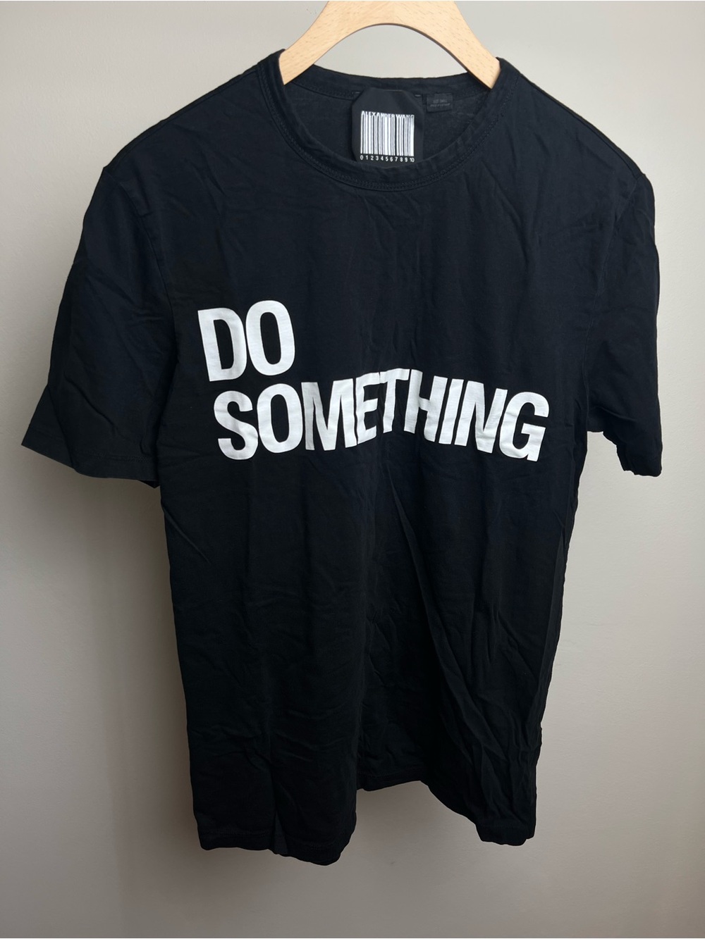 Alexander Wang Do Something Short Sleeve Tee